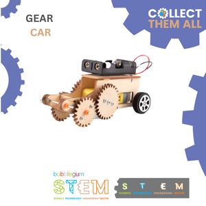 WOODEN STEM SHUTTLE GEAR CAR